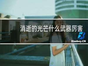 消逝的光芒什么武器厉害