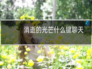 消逝的光芒什么键聊天