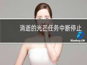消逝的光芒任务中断停止