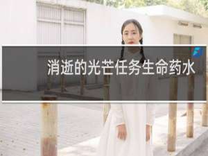 消逝的光芒任务生命药水