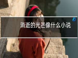 消逝的光芒像什么小说