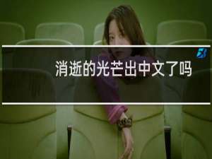 消逝的光芒出中文了吗