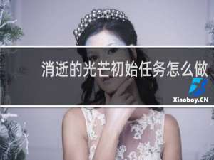 消逝的光芒初始任务怎么做