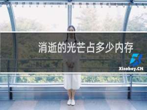 消逝的光芒占多少内存
