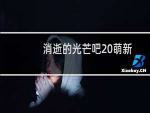 消逝的光芒吧 萌新