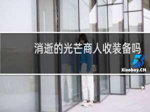 消逝的光芒商人收装备吗