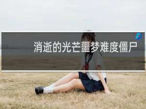 消逝的光芒噩梦难度僵尸