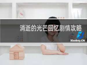 消逝的光芒回忆剧情攻略