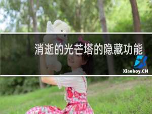 消逝的光芒塔的隐藏功能