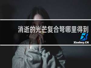消逝的光芒复合弩哪里得到