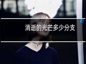 消逝的光芒多少分支