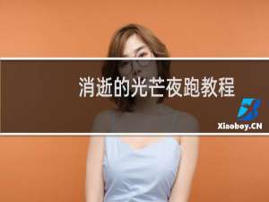 消逝的光芒夜跑教程