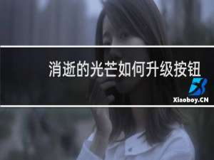 消逝的光芒如何升级按钮
