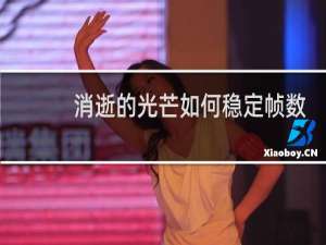 消逝的光芒如何稳定帧数