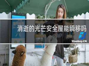 消逝的光芒安全屋能瞬移吗