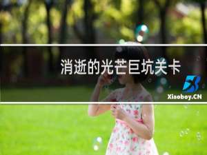 消逝的光芒巨坑关卡