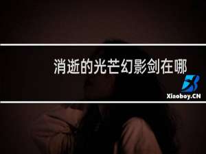 消逝的光芒幻影剑在哪