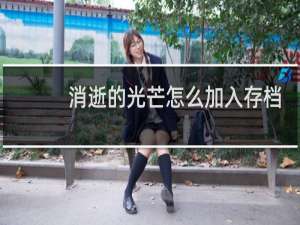 消逝的光芒怎么加入存档