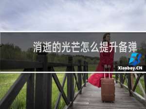 消逝的光芒怎么提升备弹