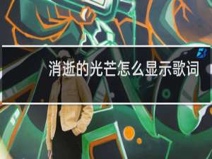 消逝的光芒怎么显示歌词