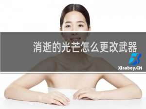 消逝的光芒怎么更改武器