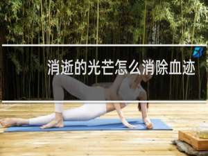 消逝的光芒怎么消除血迹