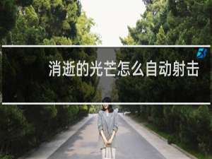 消逝的光芒怎么自动射击