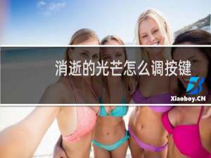 消逝的光芒怎么调按键