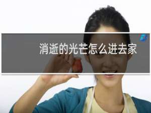 消逝的光芒怎么进去家