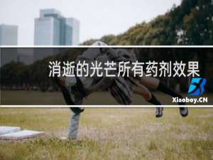 消逝的光芒所有药剂效果