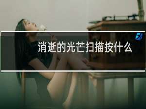 消逝的光芒扫描按什么