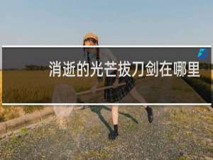 消逝的光芒拔刀剑在哪里