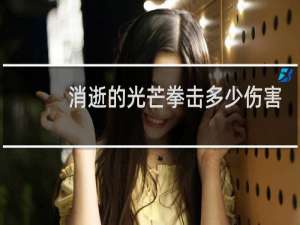 消逝的光芒拳击多少伤害