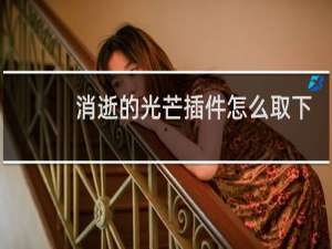 消逝的光芒插件怎么取下
