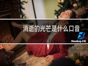 消逝的光芒是什么口音