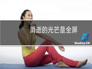消逝的光芒是全屏