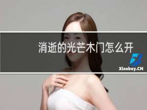 消逝的光芒木门怎么开