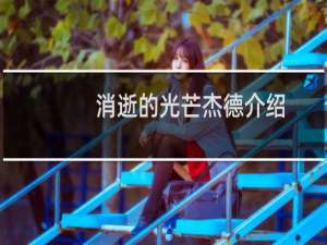 消逝的光芒杰德介绍