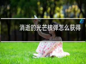 消逝的光芒核弹怎么获得
