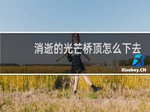 消逝的光芒桥顶怎么下去