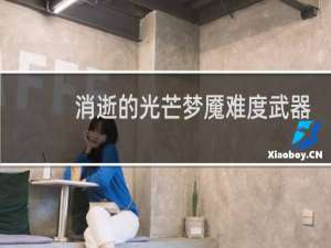 消逝的光芒梦魇难度武器