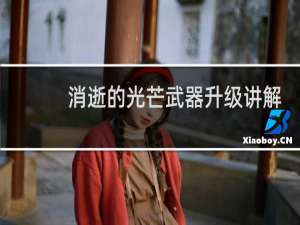 消逝的光芒武器升级讲解