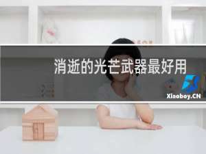 消逝的光芒武器最好用
