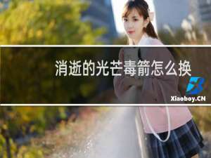 消逝的光芒毒箭怎么换