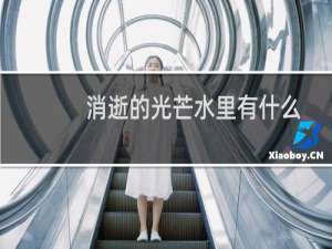 消逝的光芒水里有什么