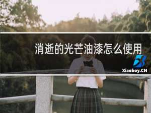 消逝的光芒油漆怎么使用