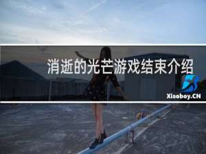 消逝的光芒游戏结束介绍