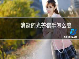 消逝的光芒猎手怎么变
