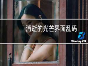 消逝的光芒界面乱码