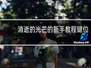 消逝的光芒的新手教程键位
